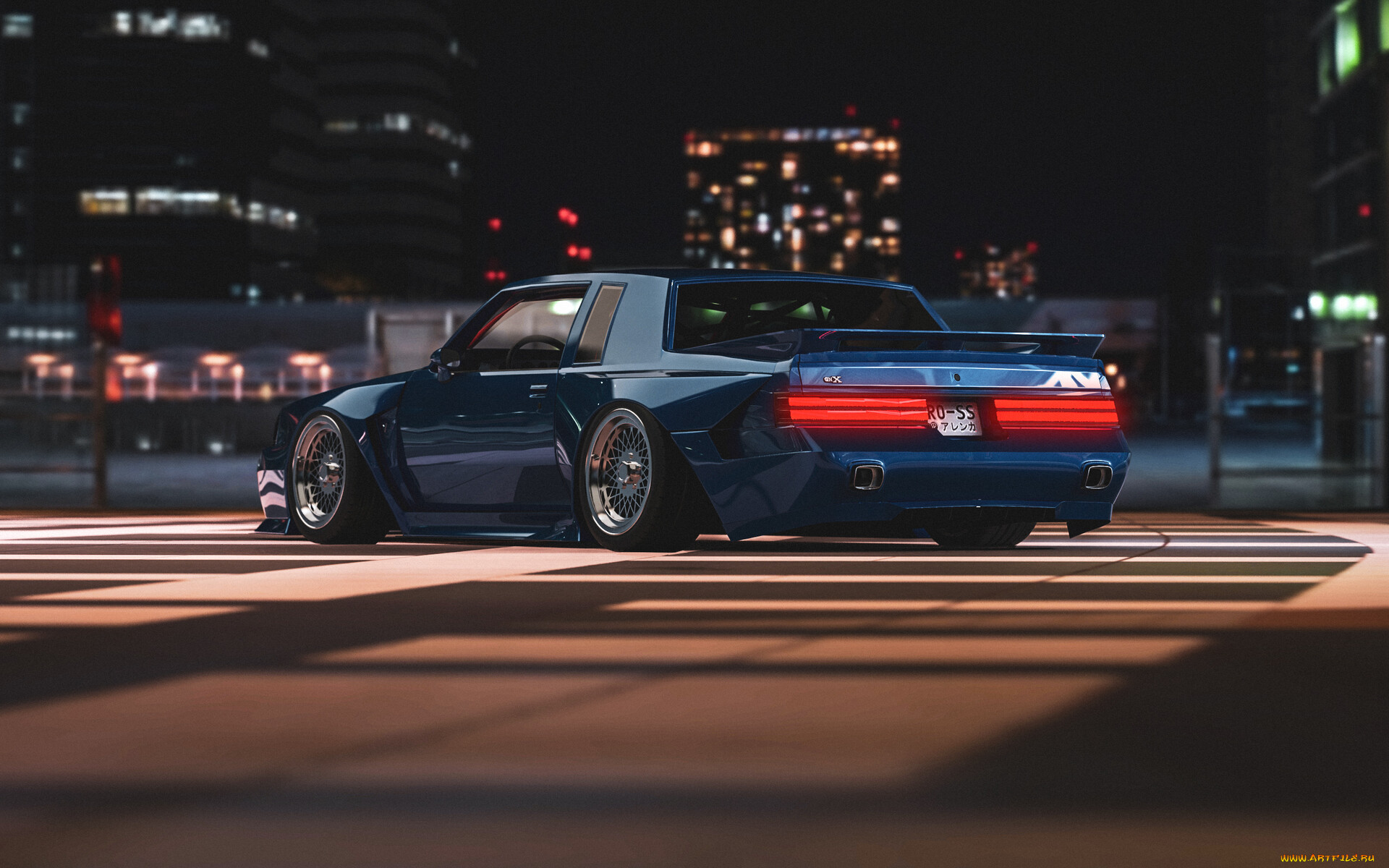 , 3, buick, regal, gnx, widebody